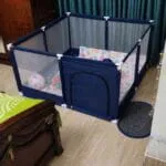 4x4 Feet Baby Playpen with 50 Balls & Waterproof Foam Mat - Image 4