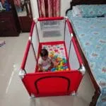 4x2 Feet Baby Playpen with 50 Balls & Waterproof Foam Mat (Copy)