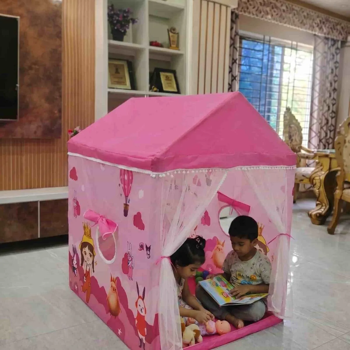 Baby Printed Play Castle House – ৫০ পিস বল সম্পূর্ণ ফ্রি - Image 3