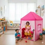 Baby Castle House | ৩০ পিস বলসহ প্রিমিয়াম কিডস টেন্ট