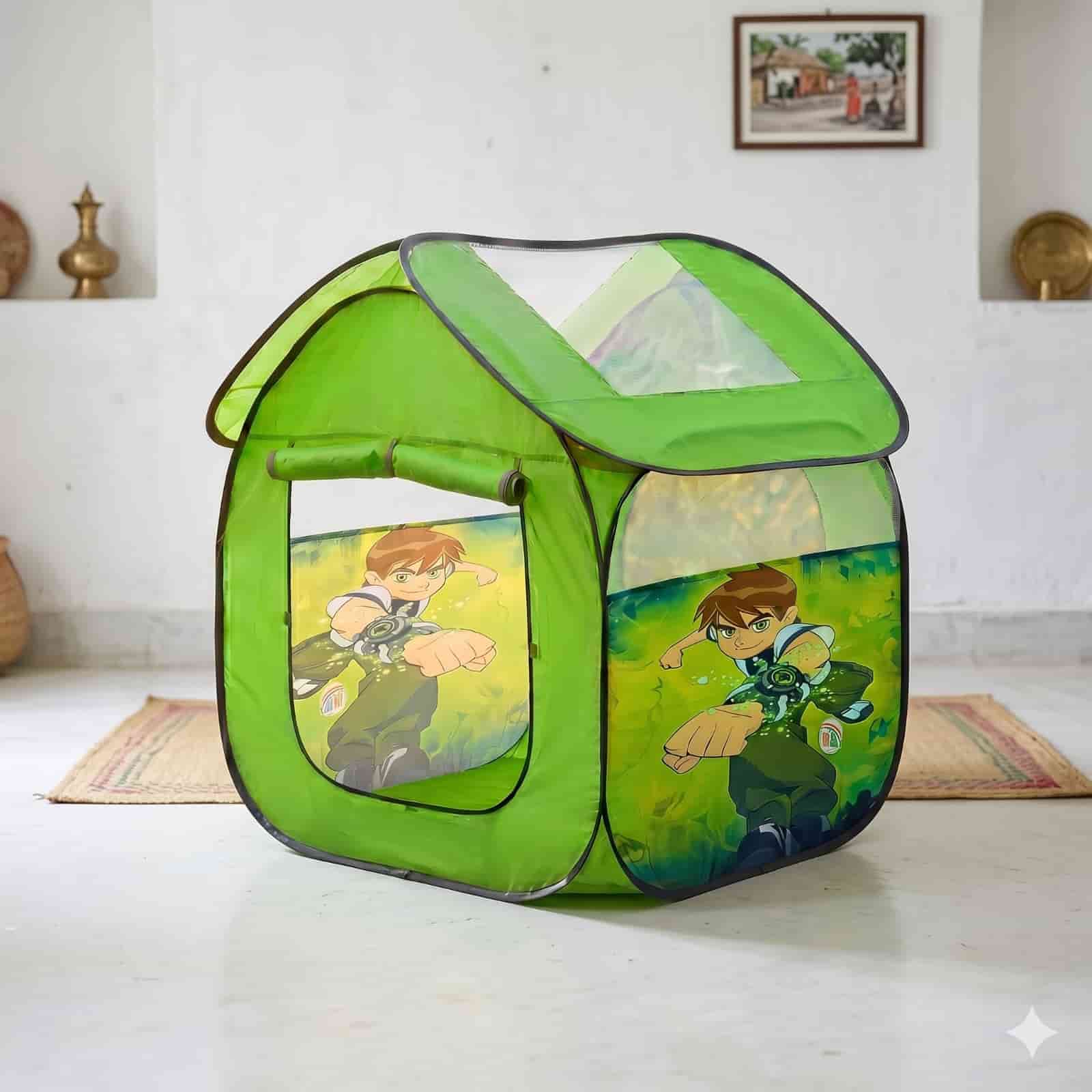 WhatsApp Image 2026-06-07 at 11.40.19 AM Ben-10 Kureghor Kids Tent House – 100 Balls Free - Image 1