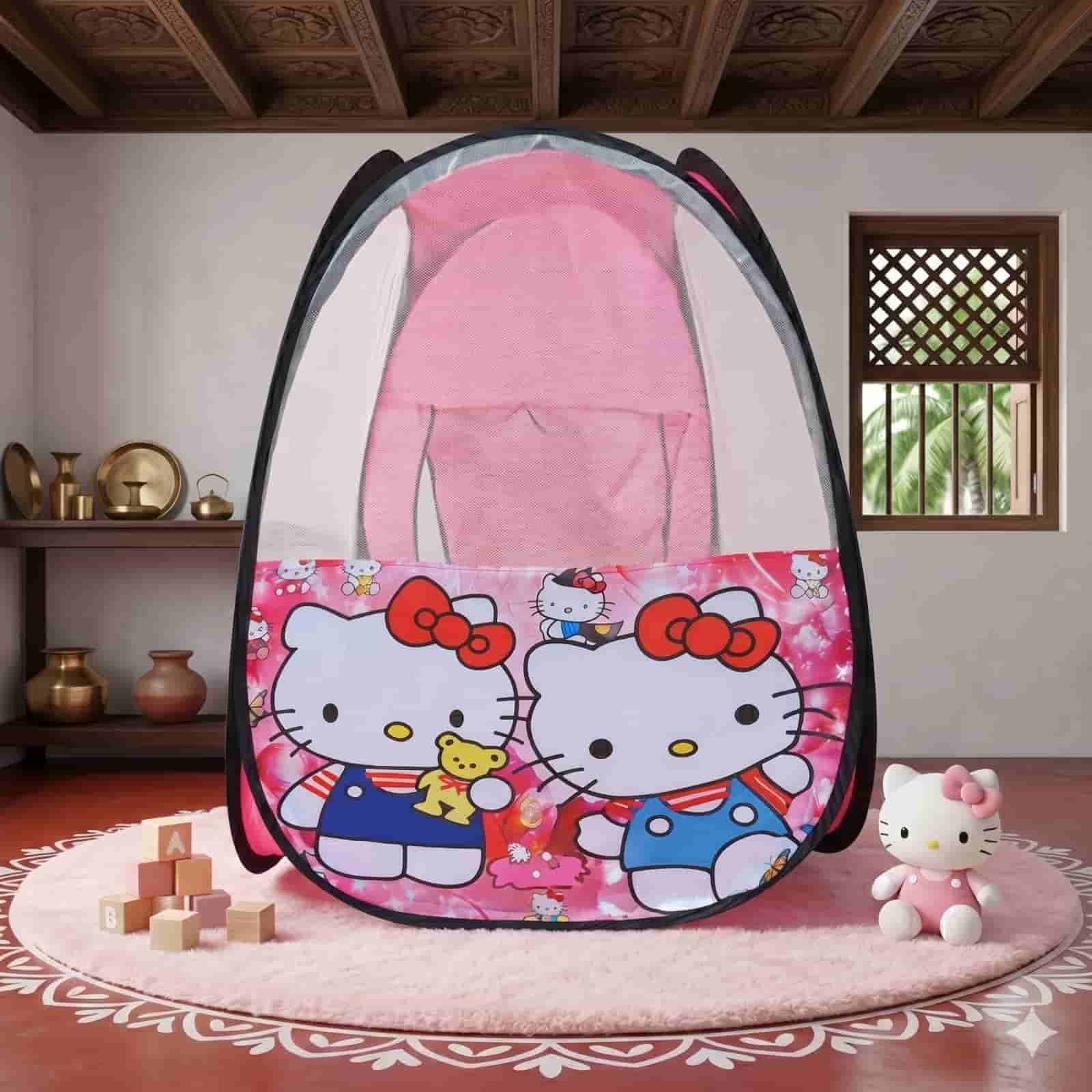 WhatsApp Image 2026-06-07 at 3.39.52 PM (1) Hello Kitty Medium Tent House with 50 Balls - Image 1